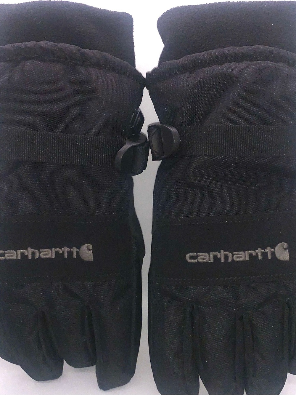 Carhartt A511 Men’s Large Black Lined Winter Workwear Polyester Gloves